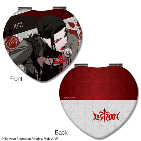 『ヴィジュアルプリズン』ハート型コンパクトミラー デザイン06(ミスト・フレーヴ)